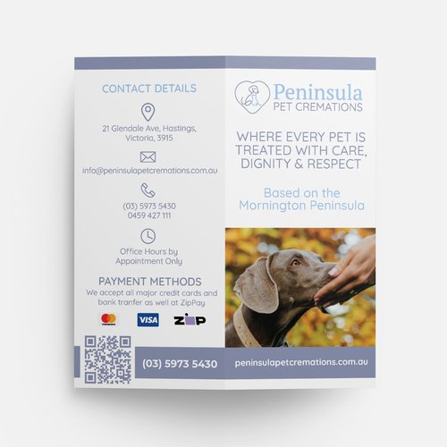 ppc2 Peninsula Pet Cremations Flyer Design